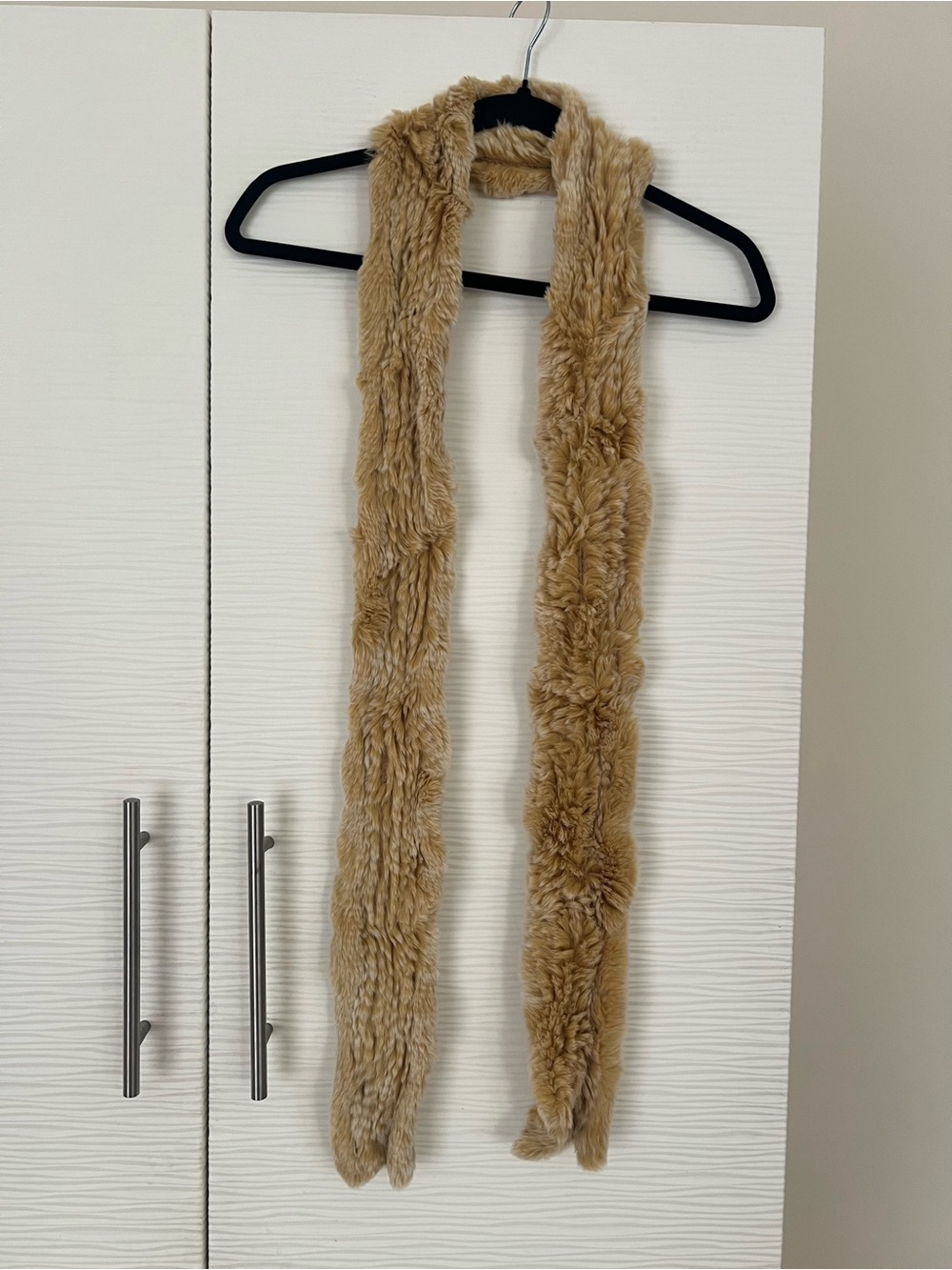 Rabbit fur scarf - Women's Accessory